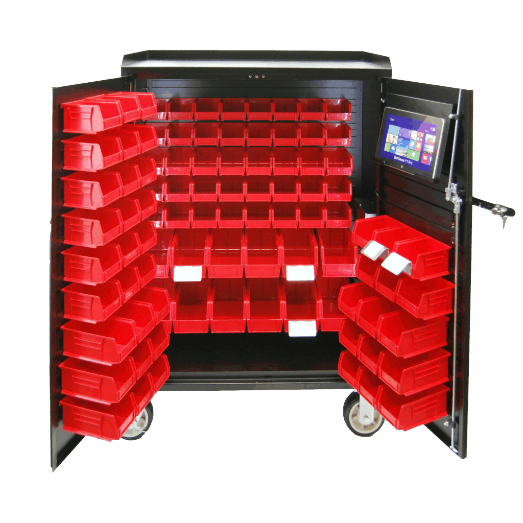 IC-MC2 – Mobile Inventory Control Cabinet - Goliath Carts